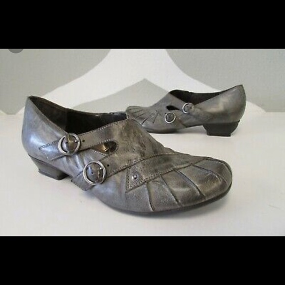 Fidji grey distressed sidewalk shoes - Picture 1 of 6